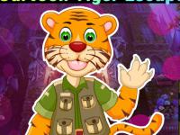 play Cartoon Tiger Escape From Real Cave