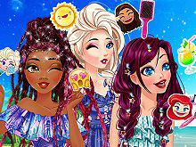 Princesses Summer Braids