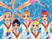play Princess Synchronized Swimming
