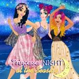 Princesses Night At The Seaside