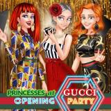 Princesses At Gucci Opening Party