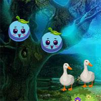 play Games4King-Cute-Girl-Escape-From-Forest-House