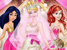play Princess Pink & Gold Wedding