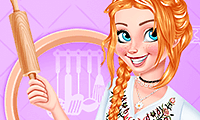 play Princesses Cooking Challenge Cake