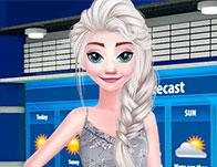 play Elsa Weather Girl Fashion