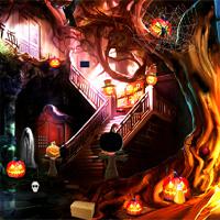 play Top10Newgames-Strange-Halloween-Escape