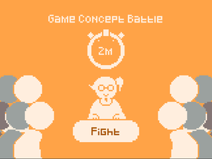 play Game Concept Battle