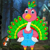 play Games4King-Cartoon-Little-Peacock-Escape