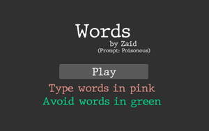 play Words