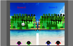 play My Version Of Arcade Volleyball
