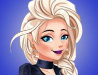 play Barbie And Elsa Autumn Patterns