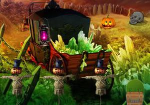 play Halloween Forest Escape (8B Games