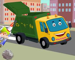 play Garbage Trucks Hidden Letters