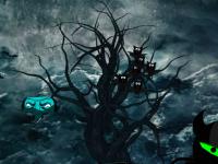 play Scary Black Cat Forest Escape