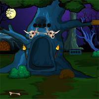 play Games4Escape Halloween Deer Hunting Forest Escape