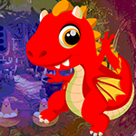 play Red Fire Dragon Escape