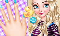 play Pregnant Princesses Nails Decoration