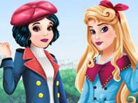 play Aurora And Snow White Winter Fashion