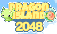 play 2048 Dragon Island