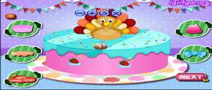 play Happy Thanksgiving Cake Master