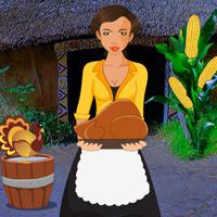 play Thanksgiving: Corn Village Girl Escape