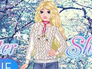 play Princess Winter Shopping Online