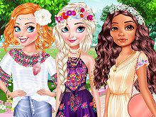 play Design My Stylish Flower Crown