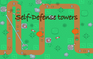 play Self-Defense Towers
