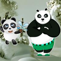 G2R Panda Snow Forest Escape