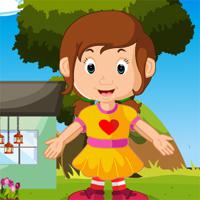 play Games4King-Little-Pretty-Girl-Rescue