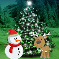 play G2R Christmas Forest Tree Decor Escape