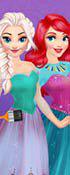 play Disney Princesses: Rainbow Dresses