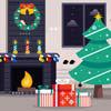 play Geniefungames Gfg Christmas Fireplace Quick Escape