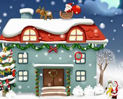 play Christmas Rooms Differences