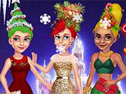 play Christmas Tree Inspired Hairstyles