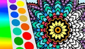 play Beautiful Mandala Coloring