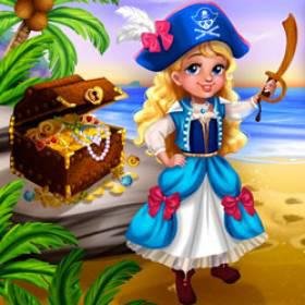 play Pirate Princess Treasure Adventure - Free Game At Playpink.Com