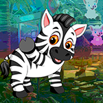 play Vivacious Zebra Escape