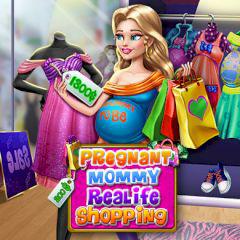 play Pregnant Mommy Realife Shopping