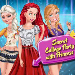 play Secret College Party With Princess