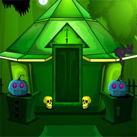 play Mirchigames-Find-Spooky-Treasure-Green-Street