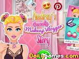 play Audrey Beauty Makeup Vlogger Story