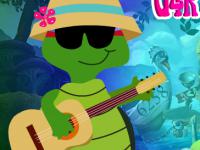 play Guitar Playing Tortoise Escape