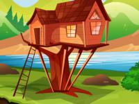 play Lake Side Tree House Escape