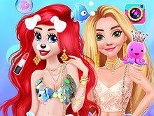 play Blondie Visits Mermaid