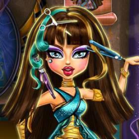 play Cleopatra Real Haircuts - Free Game At Playpink.Com