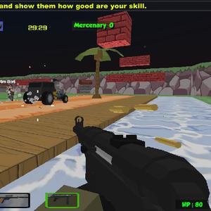 play Blocky Combat Strike Zombie Multiplayer