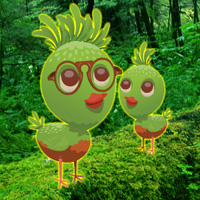 play Beg Rescue Wild Green Chick