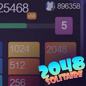 play 2048 Solitaire