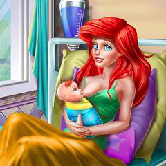 play Princess Mermaid Mommy Birth
